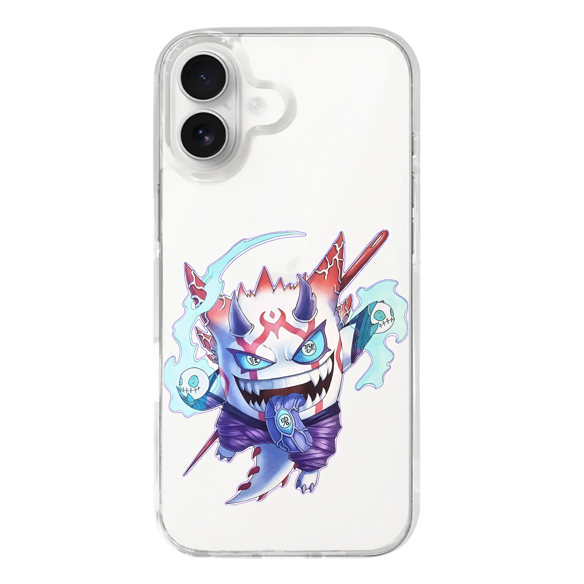 ポケモン グッズ,ゲンガー - iPhone 17シリーズ 透明スマホケース – 薄型・耐衝撃・精密フィット保護カバー